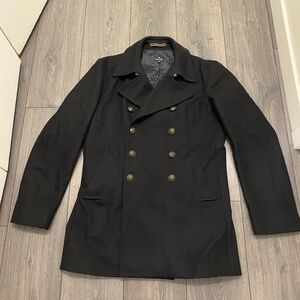 PS Paul Smith Wool-Blend Pea Coat Size M